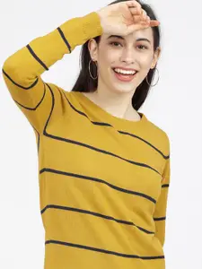Tokyo Talkies Women Striped Pullover