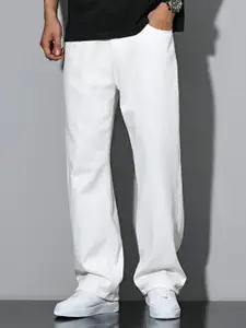 Ben Martin Bm-jj12 Men Jean Wide Leg High-Rise Cotton Stretchable Jeans