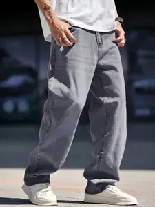 Ben Martin Men Jean Straight Fit High-Rise Light Fade Stretchable Jeans