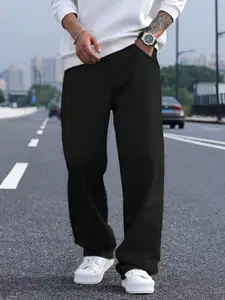 Ben Martin Bm-jj12 Men Jean Wide Leg High-Rise Cotton Stretchable Jeans