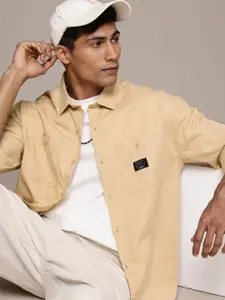 WROGN Pure Cotton Oversized Casual Shirt