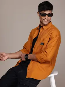 WROGN Pure Cotton Oversized Casual Shirt