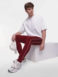 FCUK Men Piping Detailed Joggers