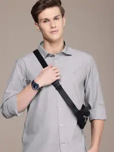 Nautica Men Smart Slim Fit Pure Cotton Casual Shirt
