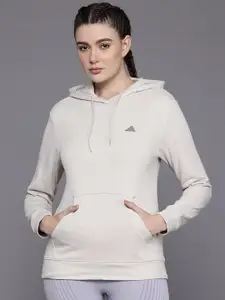ADIDAS Sl Fc Hooded Running Sweatshirt