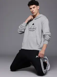 ADIDAS Printed Hooded Sweatshirt
