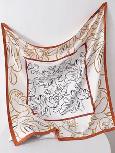 CrossKulture Women Floral Printed Reversible Scarf