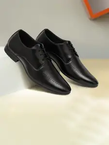SHUAN Men Leather Formal Oxfords