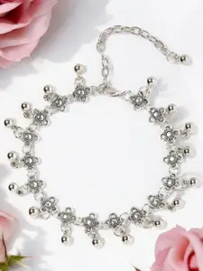 fabula Alloy Artificial Stones Anklet