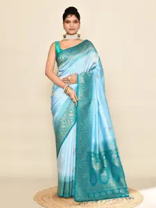elora Woven Design Traditional Banarasi Saree With Zari