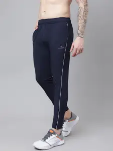Dpassion Men Mid-Rise Rapid-Dry Track Pants