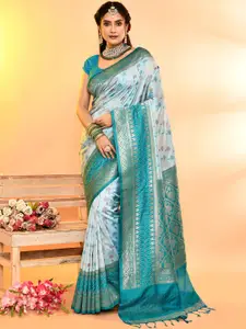 elora Woven Design Zari Banarasi Celebrity Saree