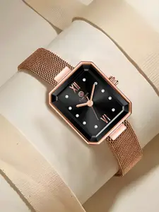 Carlton London Women Brixton Analog Watch CLRGMBLK