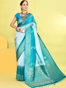 elora Woven Design Zari Banarasi Saree