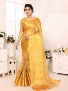 KALINI Woven Design Zari Tissue Banarasi Saree