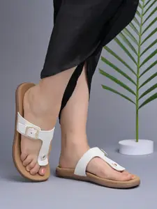 Shoetopia Women Open Toe Flats