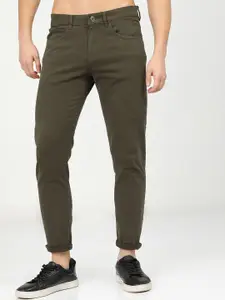 HIGHLANDER Men Tapered Fit Chinos Trousers