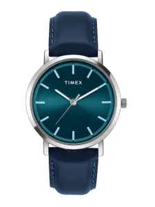 Timex Men Leather Straps Analogue Watch TWHG53SMU03