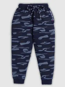 Here&Now X Denikid Boys Camouflage Printed Cotton Joggers