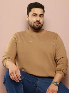 Sztori Men Plus Size Cotton Fleece Sweatshirt