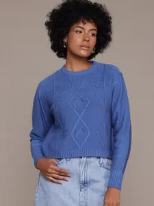 Roadster Cable Knit Pullover