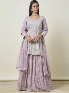 Soch Embroidered Beads and Stones Ready to Wear Lehenga & Blouse With Dupatta