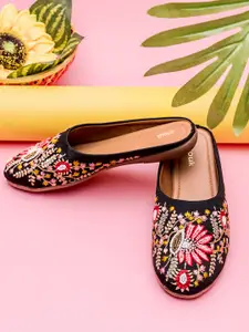 Anouk Women Embroidered Mules Flats