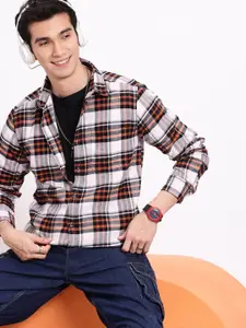 Aeropostale Pure Cotton Checked Casual Shirt