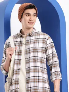 Aeropostale Pure Cotton Checked Casual Shirt