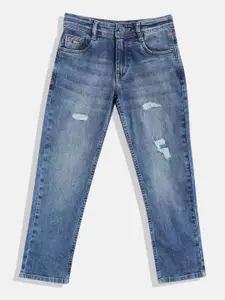 Monte Carlo Boys Straight Fit Stretchable Jeans