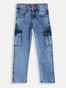 Monte Carlo Boys Straight Fit Stretchable Jeans