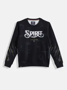 Monte Carlo Boys Typography Printed Sweatshirt