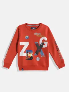 Monte Carlo Boys Typography Printed Sweatshirt
