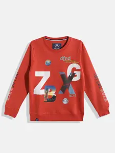 Monte Carlo Boys Typography Printed Sweatshirt