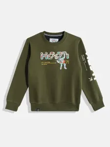 Monte Carlo Boys Graphic Printed Sweatshirt