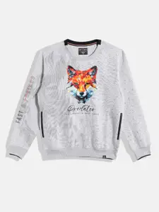 Monte Carlo Boys Graphic Printed Sweatshirt