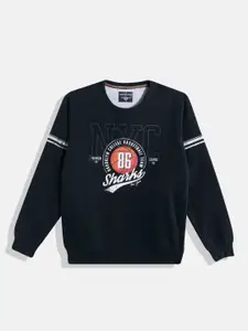 Monte Carlo Boys Typography Printed Sweatshirt