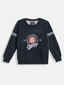 Monte Carlo Boys Typography Printed Sweatshirt