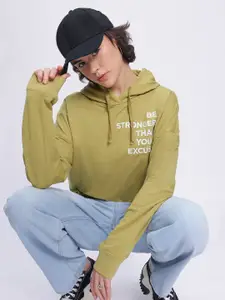 DressBerry Typography Relaxed Sweatshirt