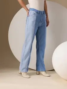 Chemistry Women Straight Fit High-Rise Stretchable Jeans