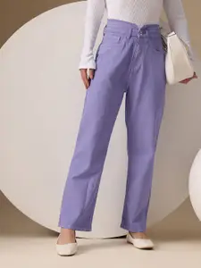 Chemistry Women Straight Fit High-Rise Stretchable Jeans