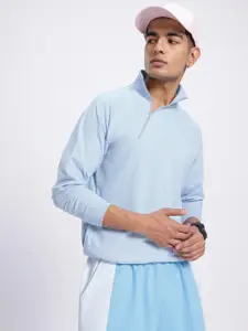 Kook N Keech Half-Zipper Raglan Sleeves Sweatshirt