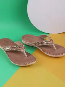 Metro Women Colourblocked Open Toe Flats