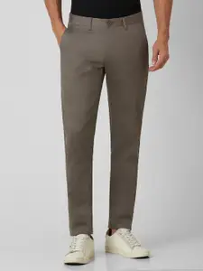 Van Heusen Sport Men Micro Ditsy Printed Slim Fit Trousers