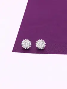KAI JEWEL Cubic Zirconia Circular Studs