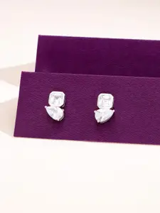 KAI JEWEL Cubic Zirconia Contemporary Studs