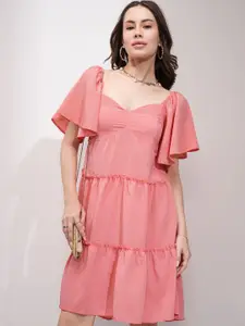 Tokyo Talkies Fit & Flare Dress