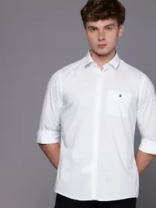 Louis Philippe Sport Slim Fit Opaque Ethnic Motifs Printed Casual Shirt