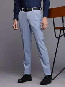 Louis Philippe Men Slim Tapered Fit Trousers