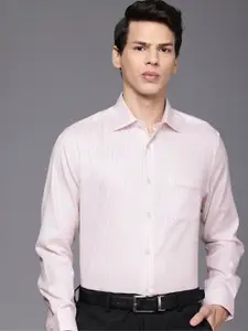 Louis Philippe Classic Fit Striped Formal Shirt